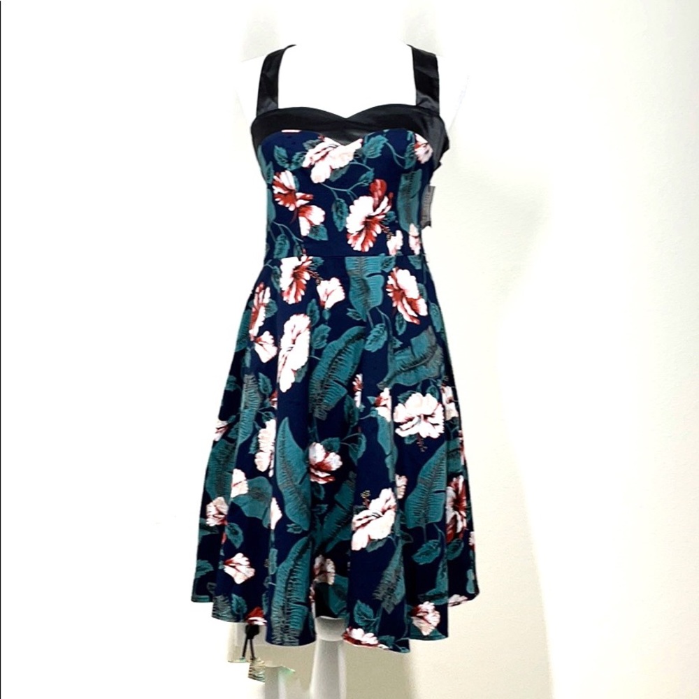 Dresstells retro Hawaiian halter dress